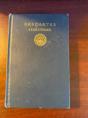 1927 1ST DESCARTES Selections Ralph M. Eaton Published by Published by Scribner